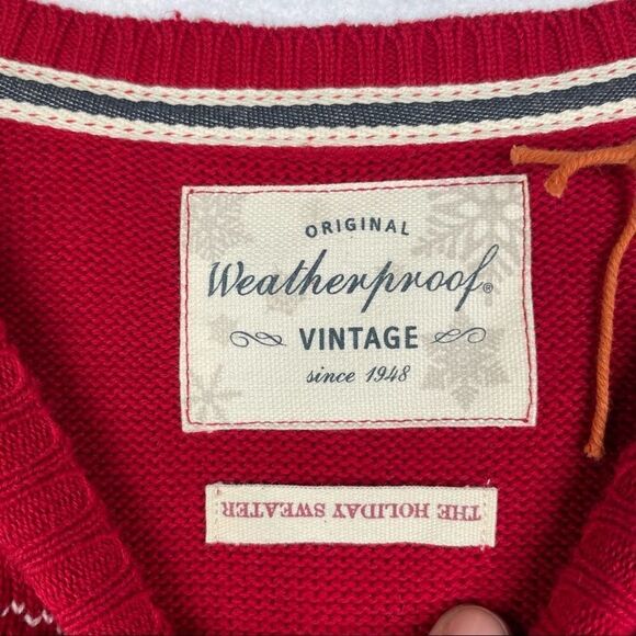 -Weatherproof Holiday Sweater NWOT L - Picture 4 of 7